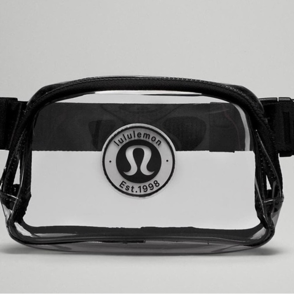 New with tags lululemon black /clear bag